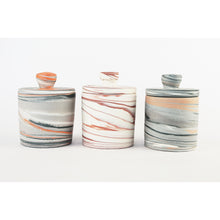 Load image into Gallery viewer, Polished Porcelain Small Lidded Vessel