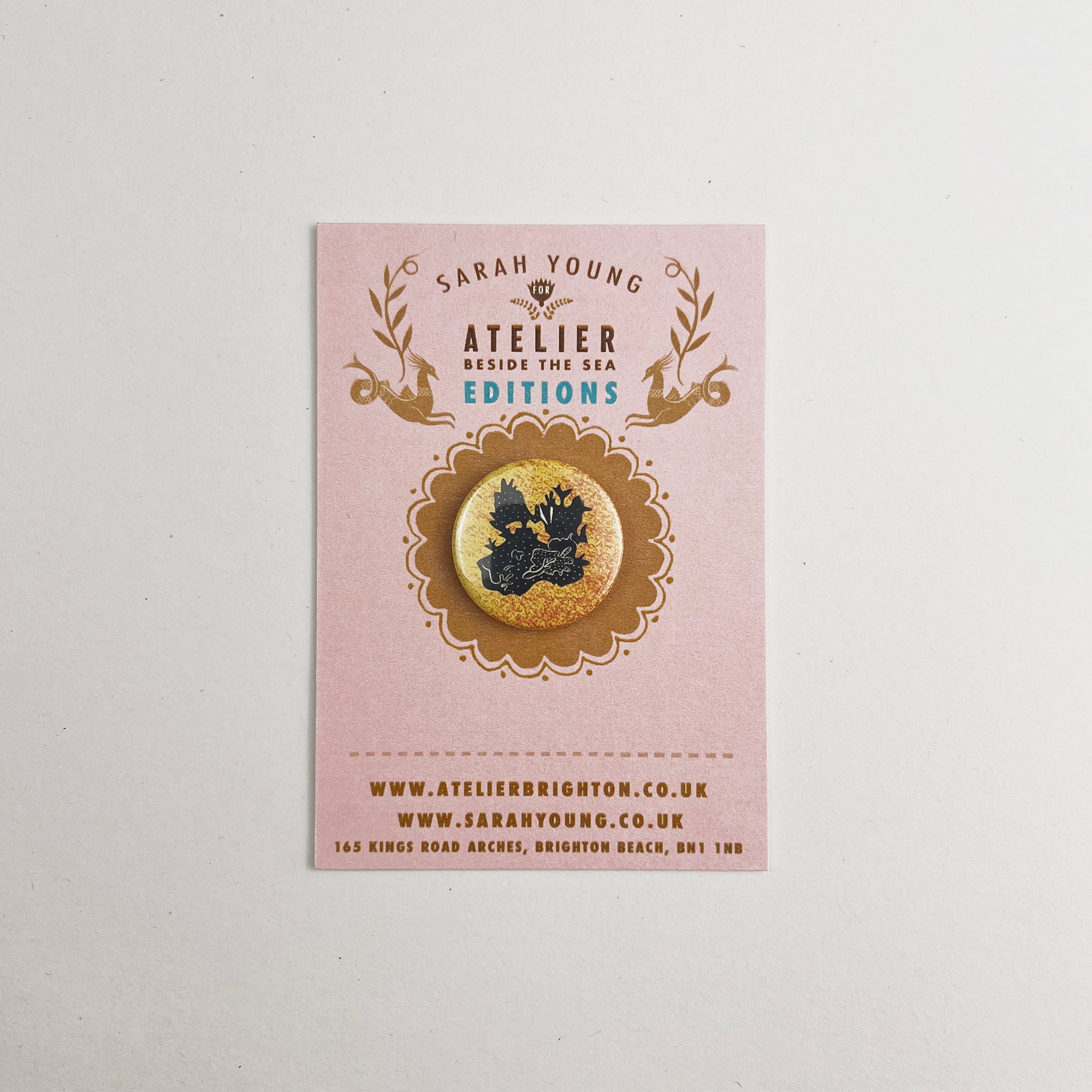 Atelier Editions Pin Badge - Cuprum Metallicum