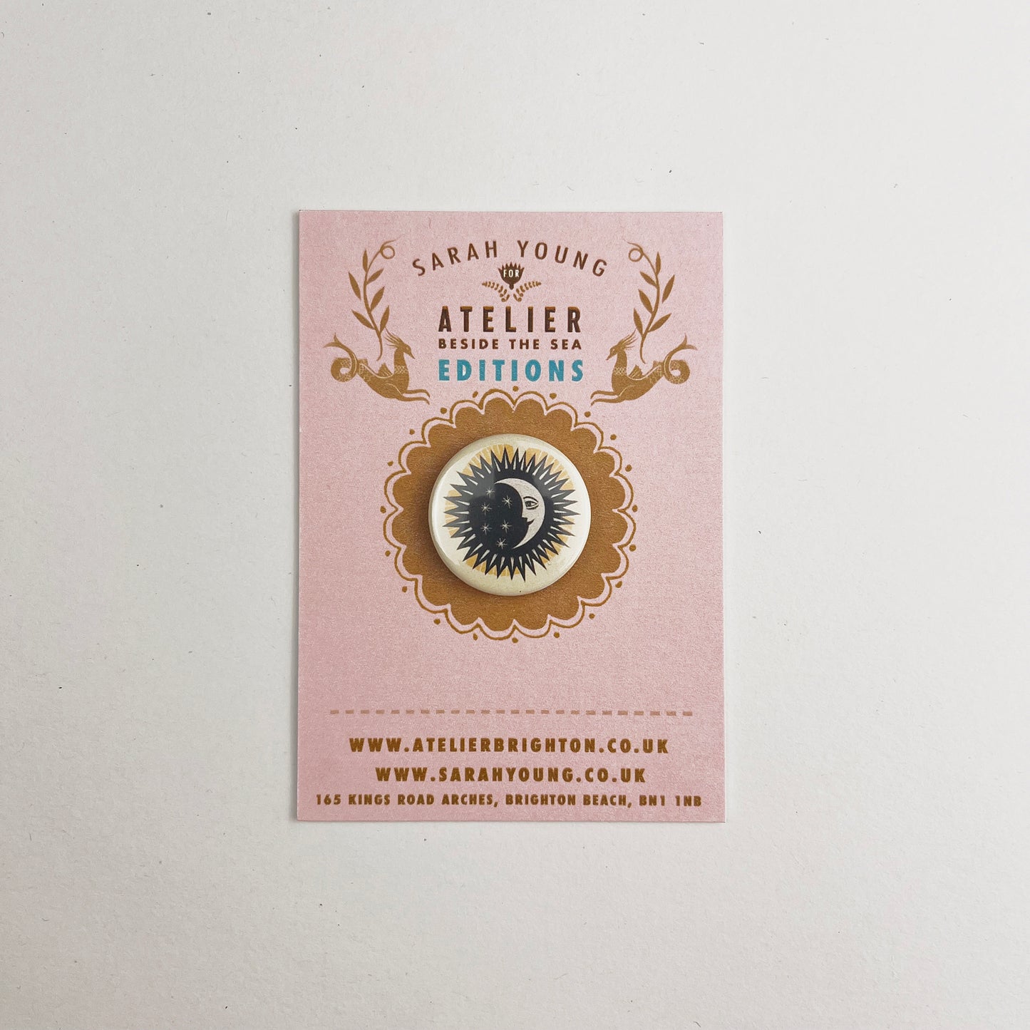 Atelier Editions Pin Badge - Moon