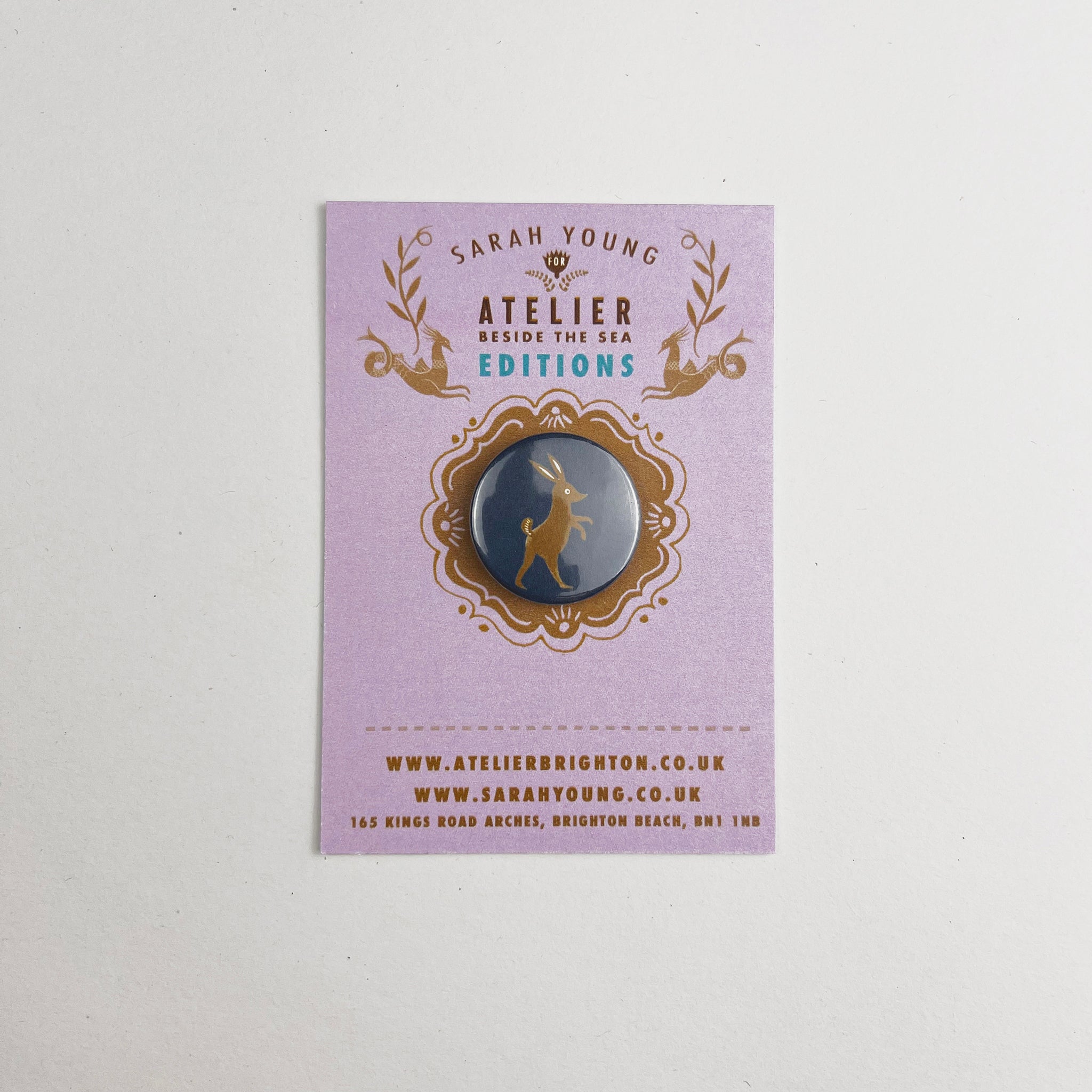Atelier Editions Pin Badge - Bunty 1