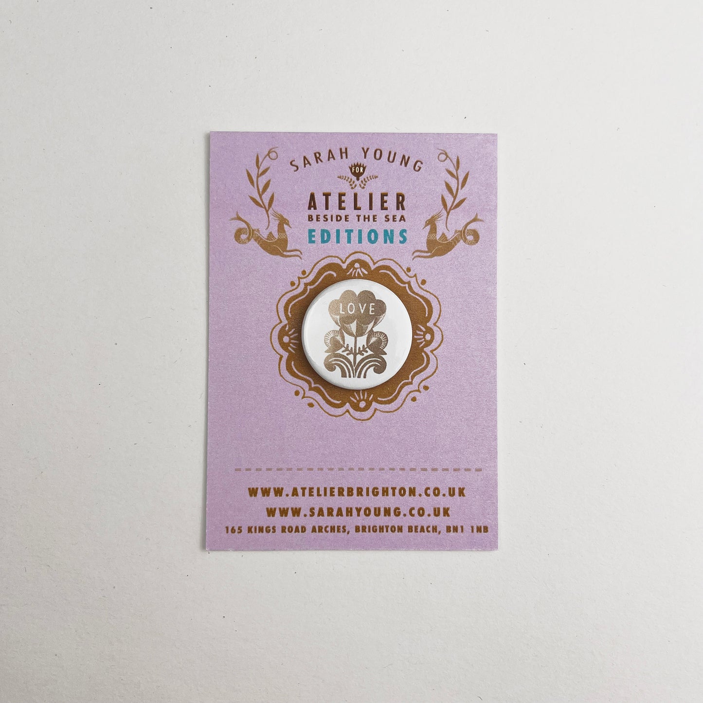Atelier Editions Pin Badge - Love