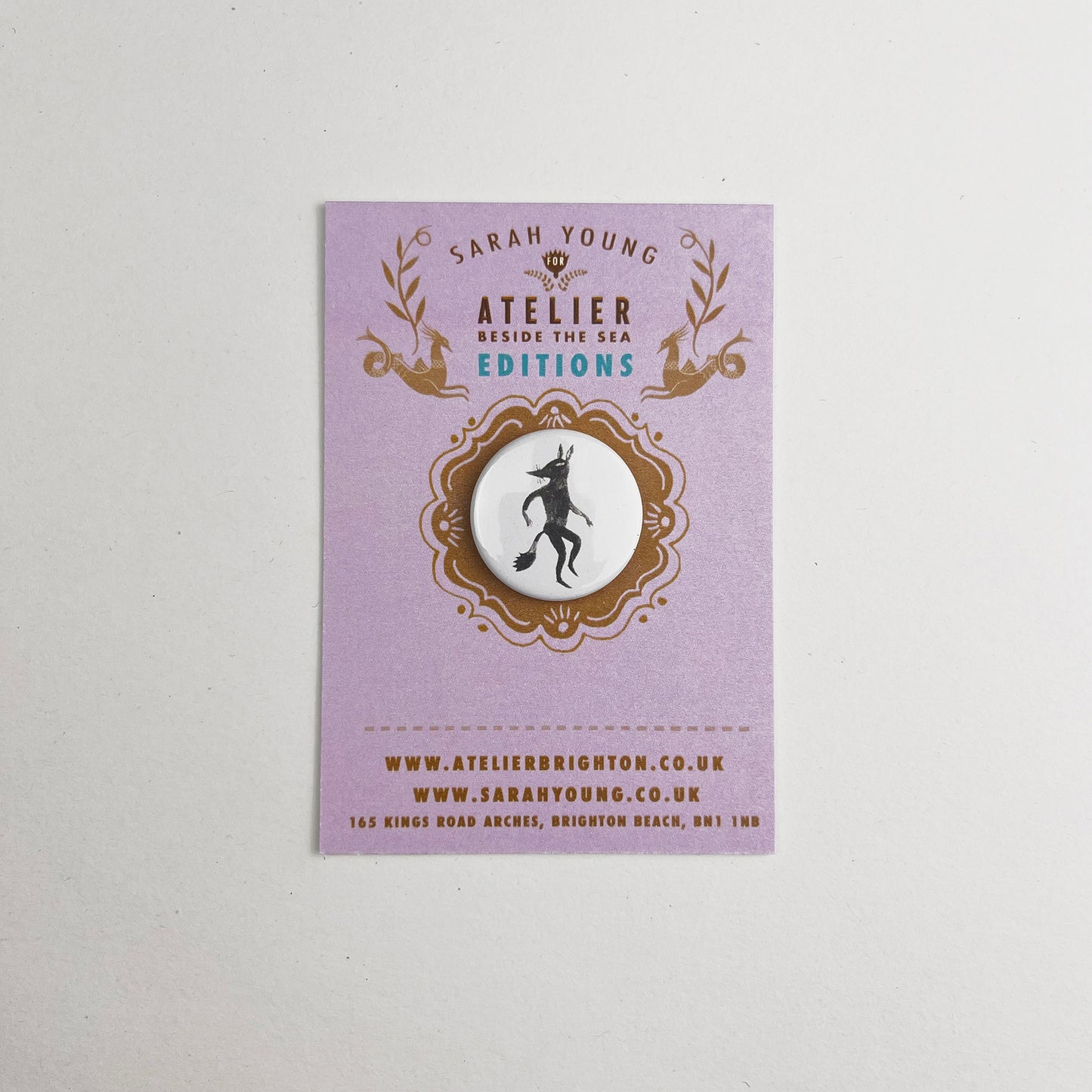 Atelier Editions Pin Badge - Pedro 3
