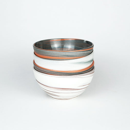 Polished Porcelain Small Dessert Bowl