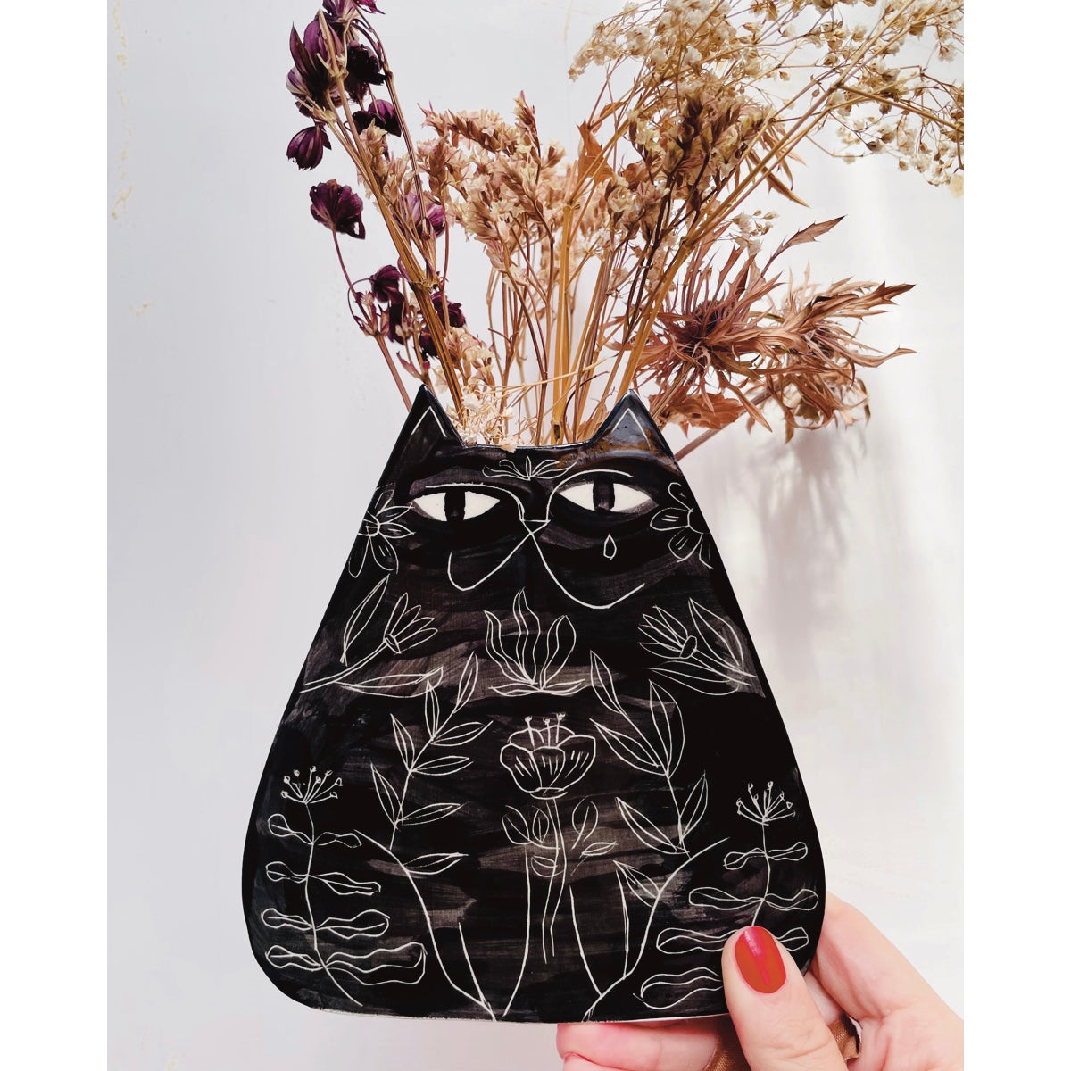 I Love Tattoos Ceramic Vase