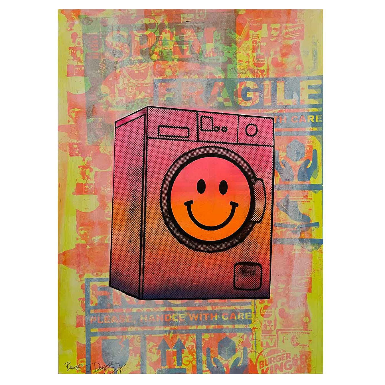 Acid Rinse Print