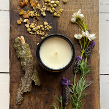 Load image into Gallery viewer, Chamomile, Vetiver, Frankincense & Lavender Soy Wax Candle