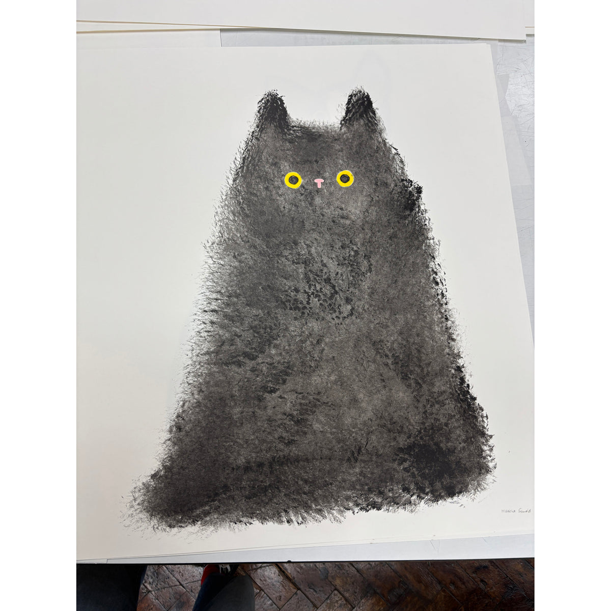Fluffy Big Cat