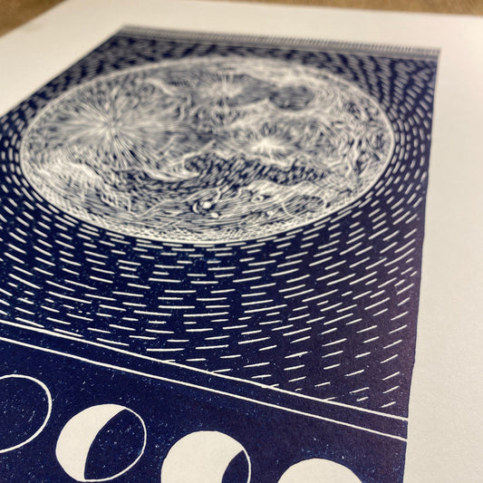 Blue Moon Print
