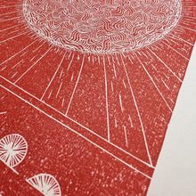Load image into Gallery viewer, Orange Sun Print