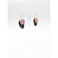 Load image into Gallery viewer, Reversible Dangle Earrings in Pink