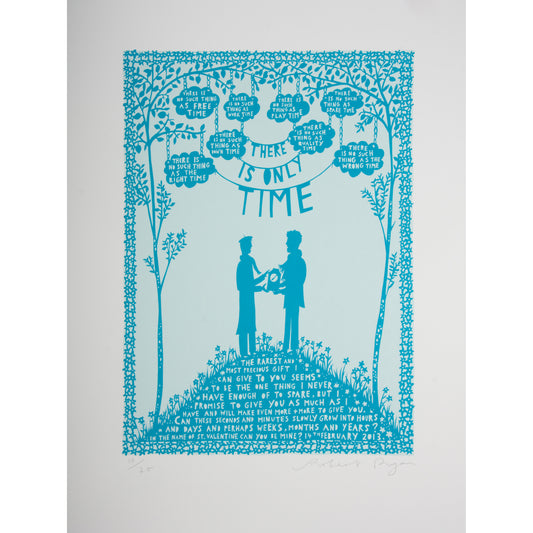 There Is Only Time Print