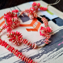 Load image into Gallery viewer, Necklace - Knotted Confetti made by Tanvi Kant commissioned by Faye Hall