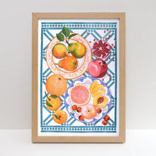 Load image into Gallery viewer, Tablescape – Fruits Print
