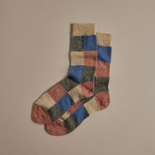 Load image into Gallery viewer, Fine Merino Socks Colour Patchwork