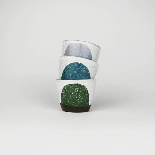 Splash Terracotta Espresso Cup in Ocean