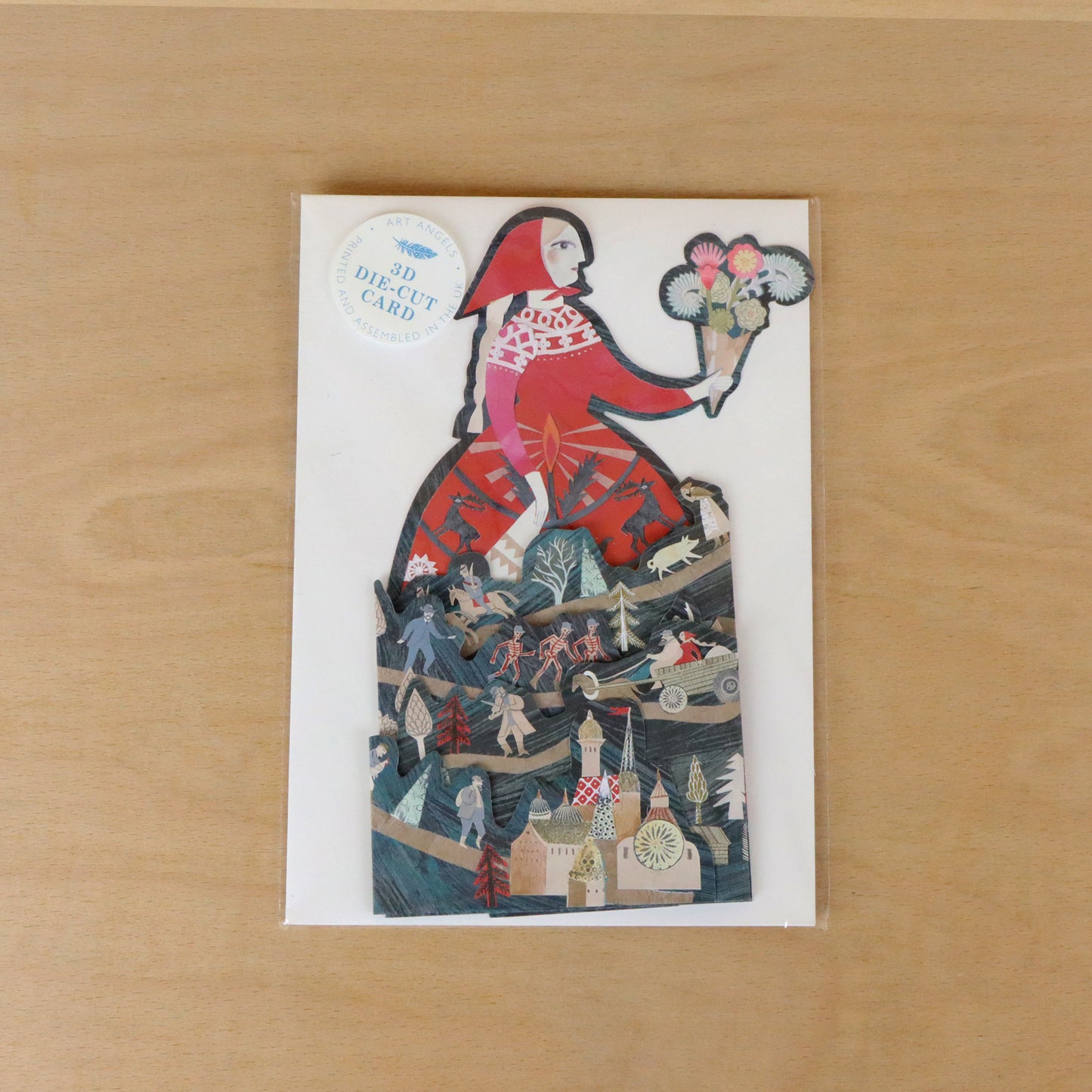 Storyteller Concertina Greeting Card