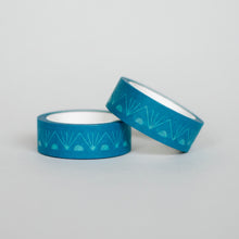 Load image into Gallery viewer, Teal Pattern Washi Tape