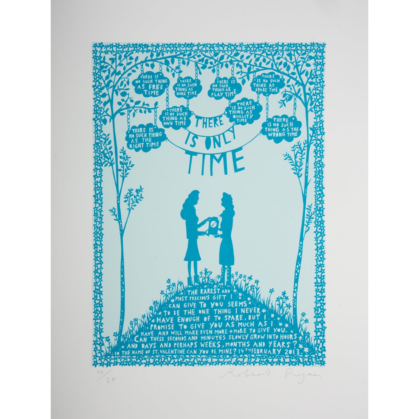 There Is Only Time Print