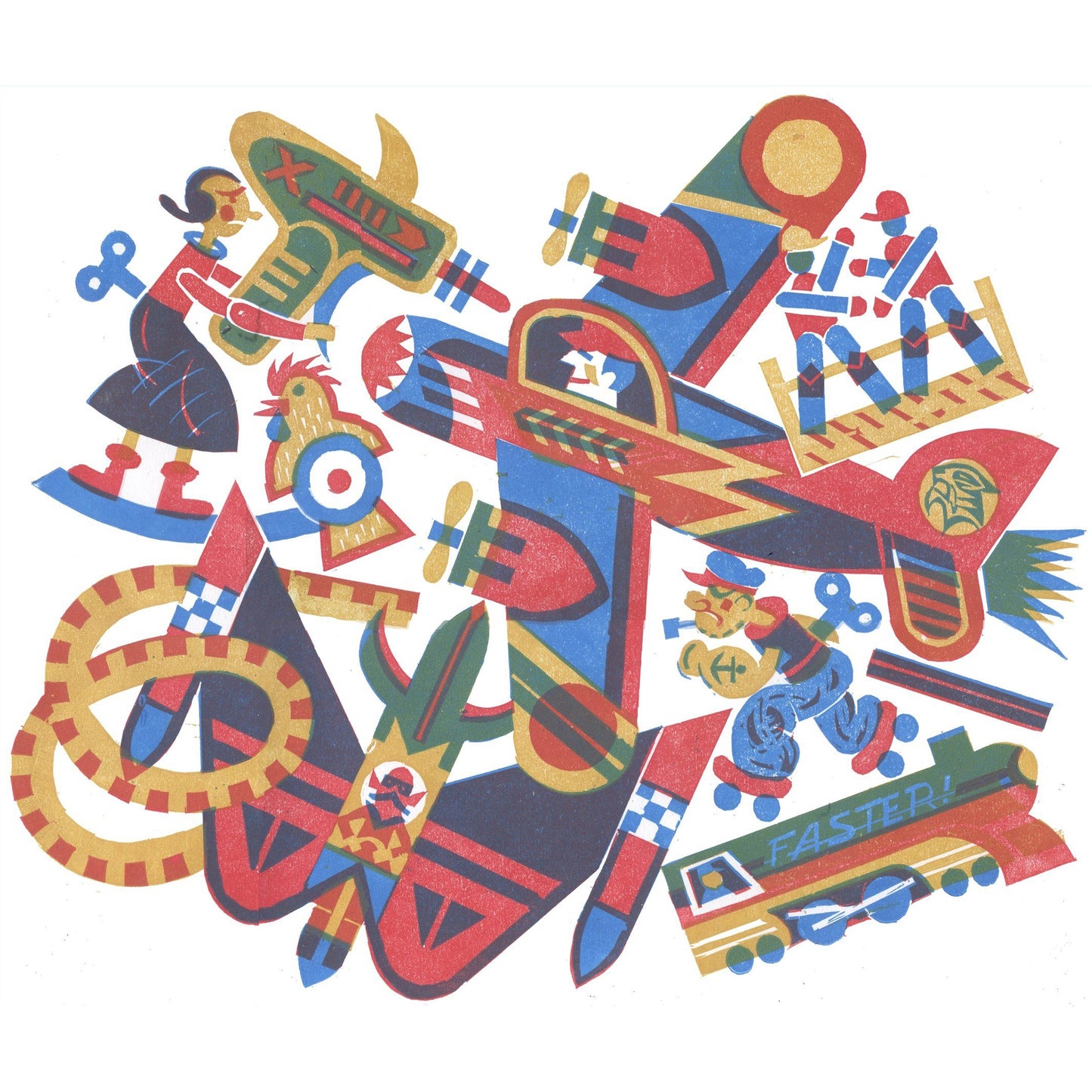 Tin Toys Print