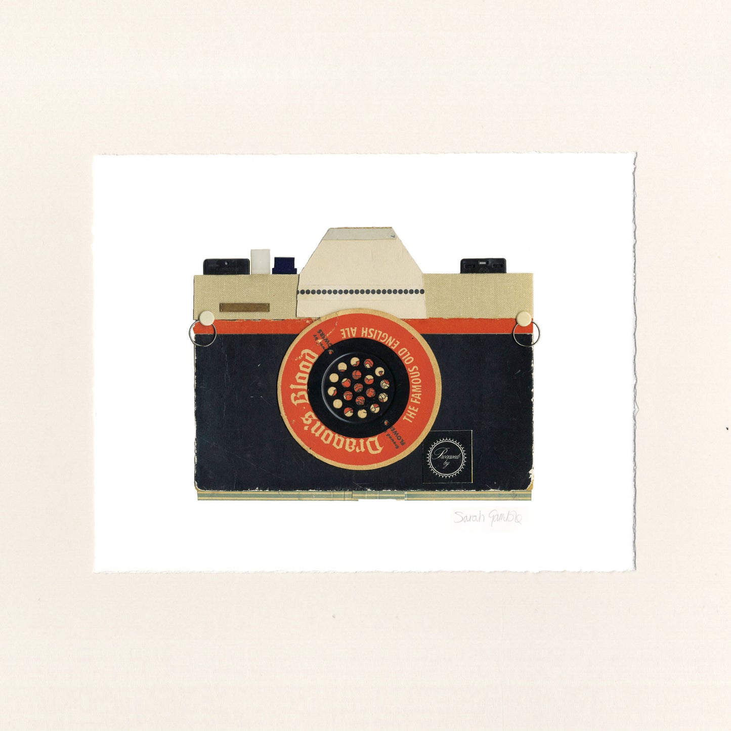 Red Camera Print