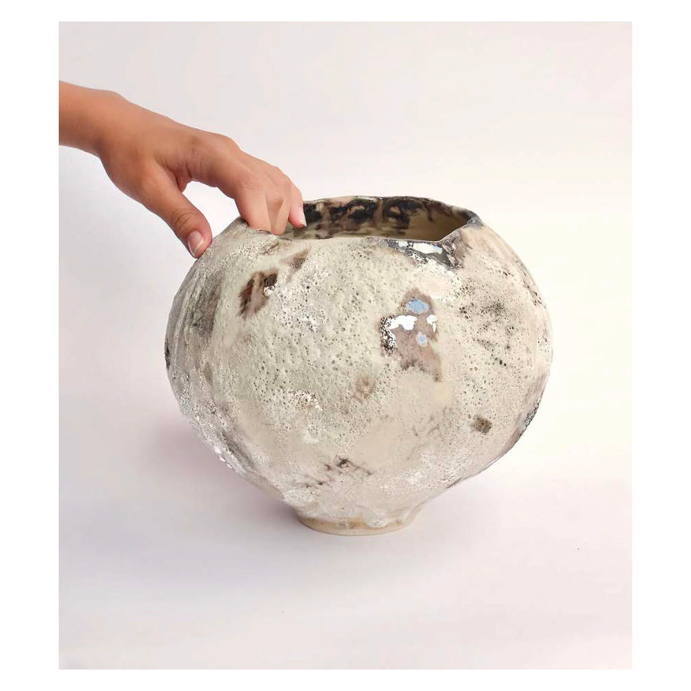Volcanic Lace Moonjar