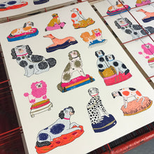 Load image into Gallery viewer, Twelve Angry Dogs (and a Perplexed Poodle)