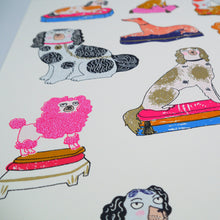 Load image into Gallery viewer, Twelve Angry Dogs (and a Perplexed Poodle)