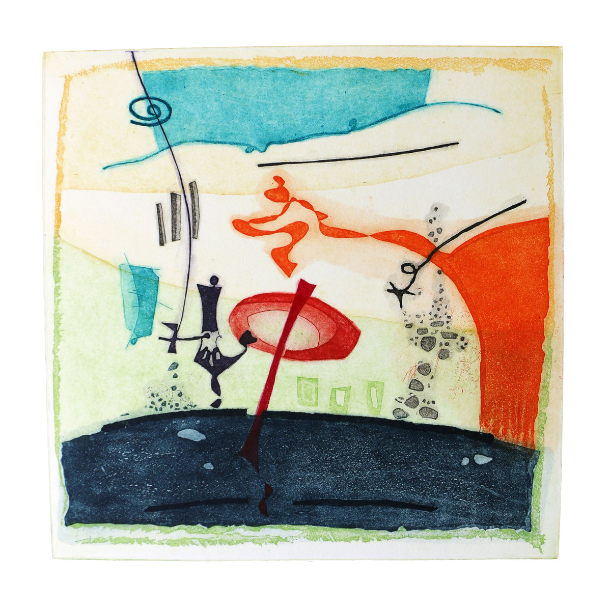 Commotion! Greeting Card