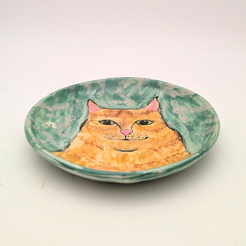 Ginger Cat Small Plate