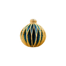 Load image into Gallery viewer, Yellow Bauble Honeycomb Ornament