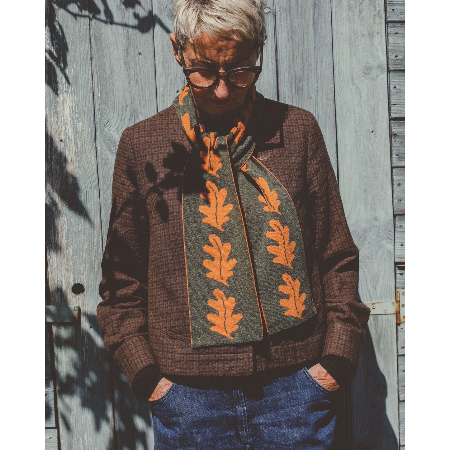 Autumn Oak Small Scarf