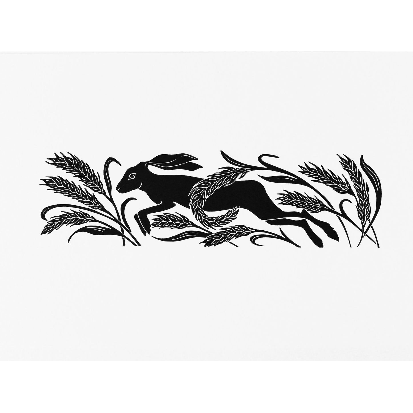 Running Hare Print