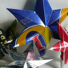 Load image into Gallery viewer, Tin Yule Stars with Ruby Taylor