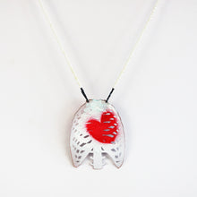 Load image into Gallery viewer, Ribcage and Heart Statement Necklace
