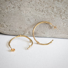 Load image into Gallery viewer, Branch Hoop Earrings Large