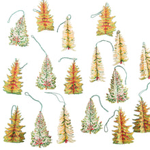 Load image into Gallery viewer, Forest Paper Ornaments