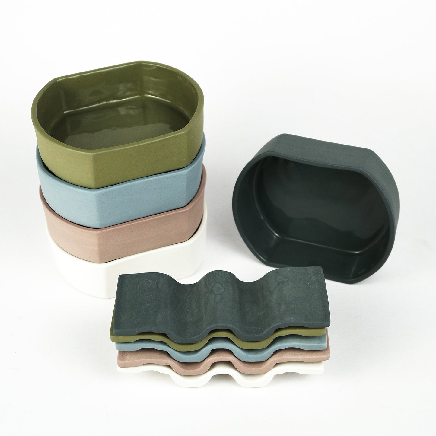 Soap Dish in Dusty Pink