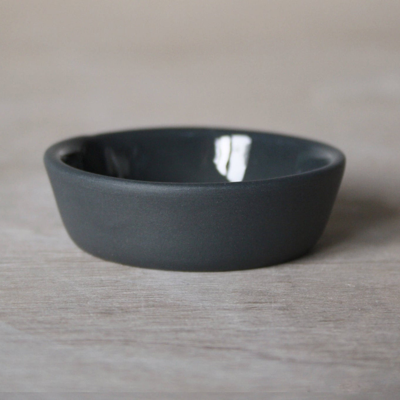 Small Dish in Dark Grey