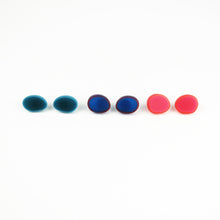 Load image into Gallery viewer, Large Oval Resin Studs