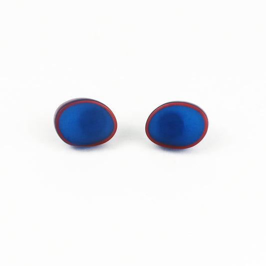 Large Oval Resin Studs