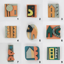 Load image into Gallery viewer, Collage Brooches