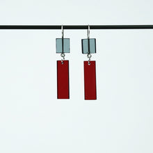 Load image into Gallery viewer, Construction 2 Acrylic Earrings