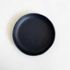 Small Round Leather Tray