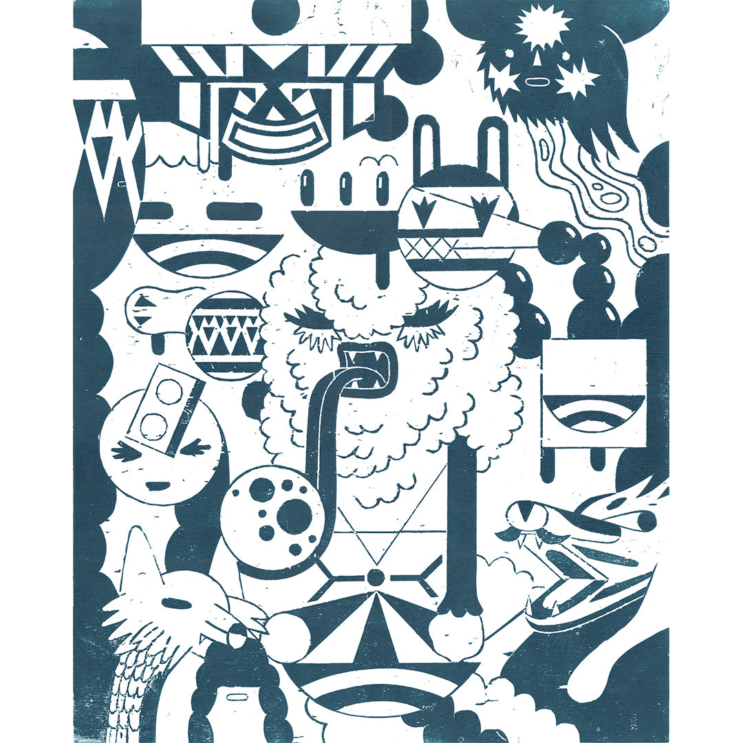 At a Strech Print