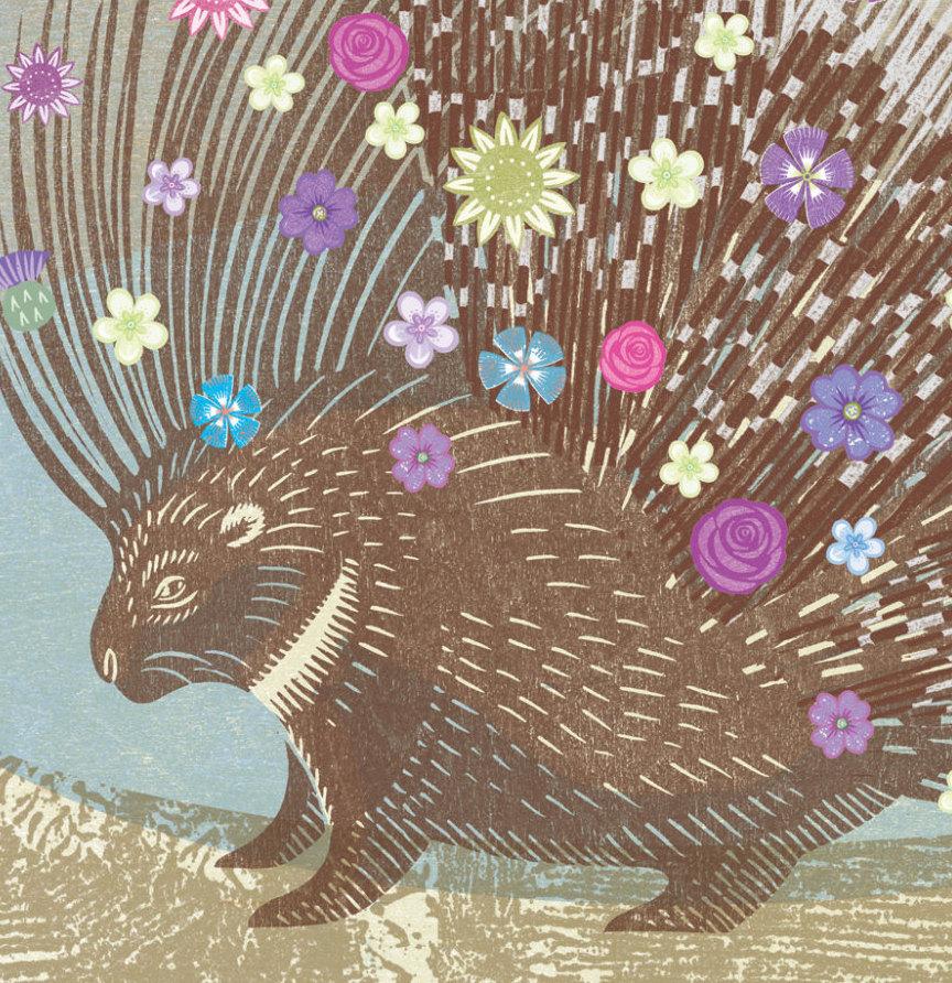 Porcupine Print