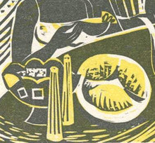 Load image into Gallery viewer, Lemon Tea - Woodcut Print