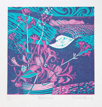 Load image into Gallery viewer, Porthcurno - Relief / Letterpress Print