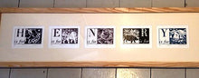 Load image into Gallery viewer, G is for Garden - Alphabet Silkscreen Print