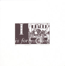 Load image into Gallery viewer, I is for Ice Cream - Alphabet Silkscreen Print