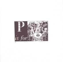 Load image into Gallery viewer, P is for Party - Alphabet Silkscreen Print